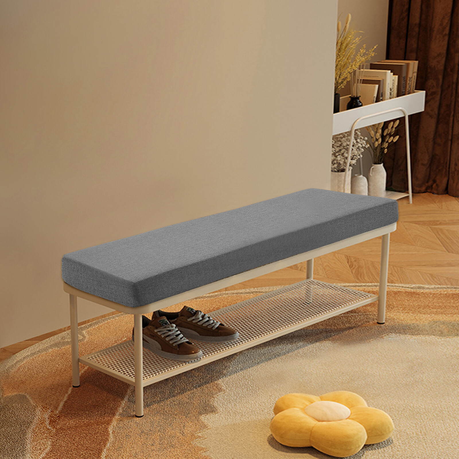 Modern Dark Gray Soft Seat Cushion for Chairs & Swings