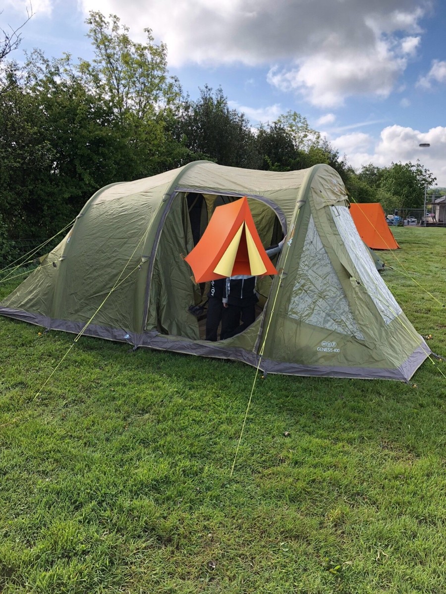 Vango Airbeam Genesis 400 Tent Camping Bundle