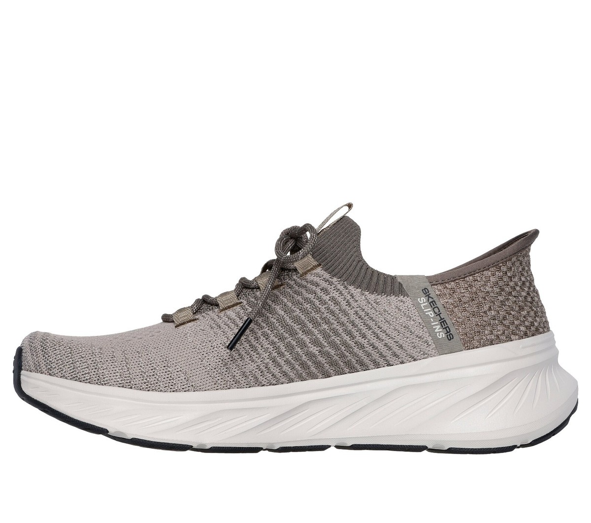Skechers Men's Hands Free Slip-Ins Shoes Taupe Air Cooled Memory