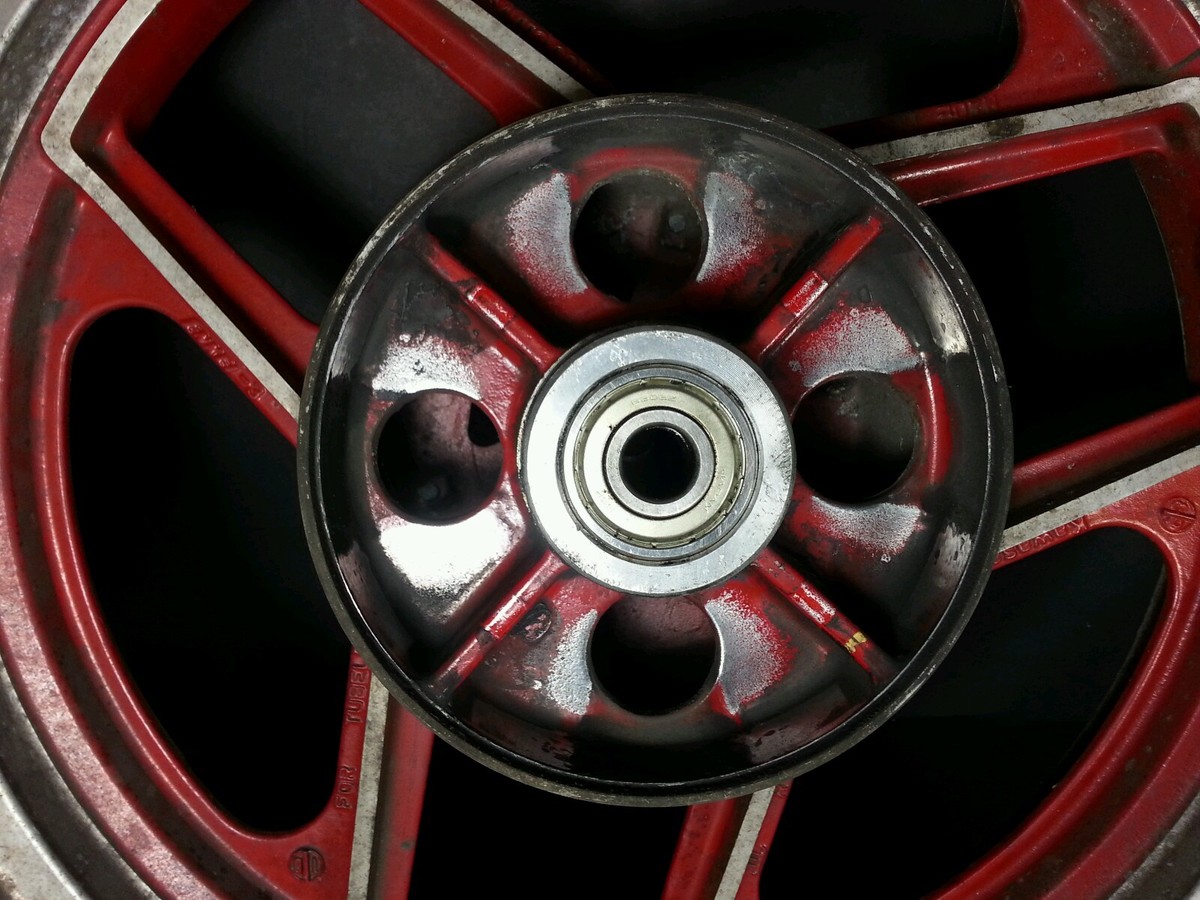 90 KAWASAKI NINJA ZX6 ZX 600 OEM REAR WHEEL BACK RIM