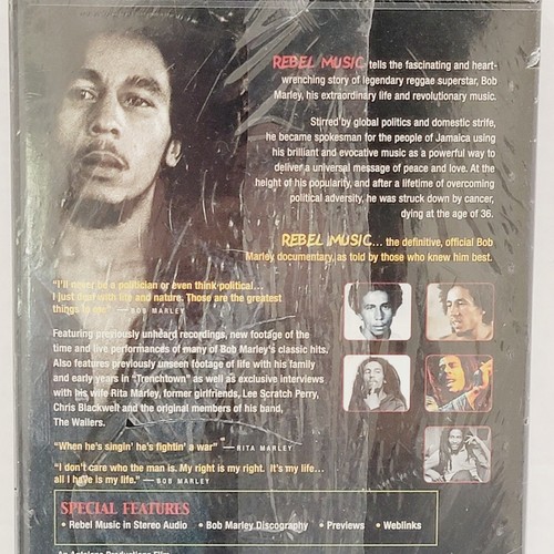 Rebel Music The Bob Marley Story DVD 2001 Island Def Jam Music Group 84 Minutes - Picture 5 of 7