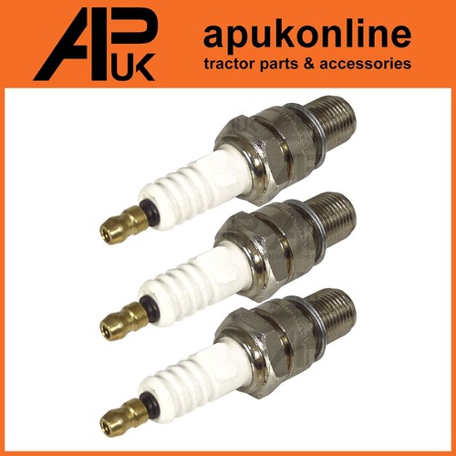 3x Spark Plugs Long Reach for Ford 540 540A 545 550 3500 3550 US 4400 Tractor - 第 3/3 張圖片