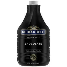  Ghirardelli 64 fl. oz. Black Label Chocolate Flavoring Sauce