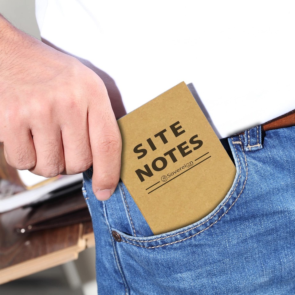 Field Notes Notebooks 5 Pack Small Field Memo Book Notepad Refill