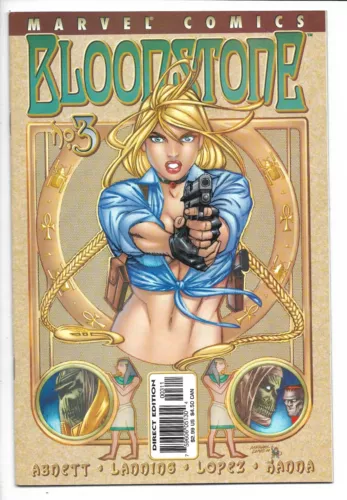 Bloodstone # 3 / Elsa Bloodstone / Abnett & Lanning / Living Mummy / 2002