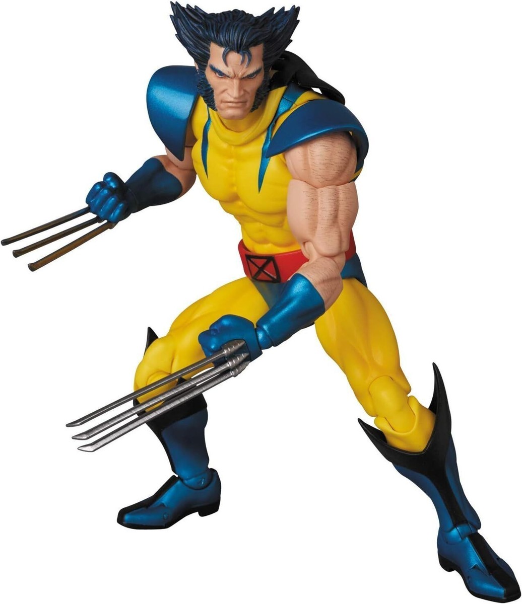 2個セット MAFEX WOLVERINE BROWN COMIC Ver. Medicom Toy MAFEX Wolverine Brown Comic Ver. 5.7 in. Figure