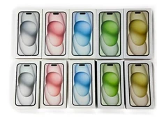 Original BOX for Apple iPhone 15 or 15 Plus with Charging Cable & Manuals