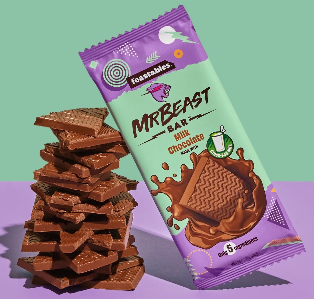 Feastables MrBeast Chocolate Sea Salt 60g