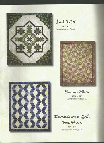 Trapunta Motivi Pezzi Nebbia Irlandese Sonoma Stelle Diamanti Argyle P39 - Foto 1 di 5