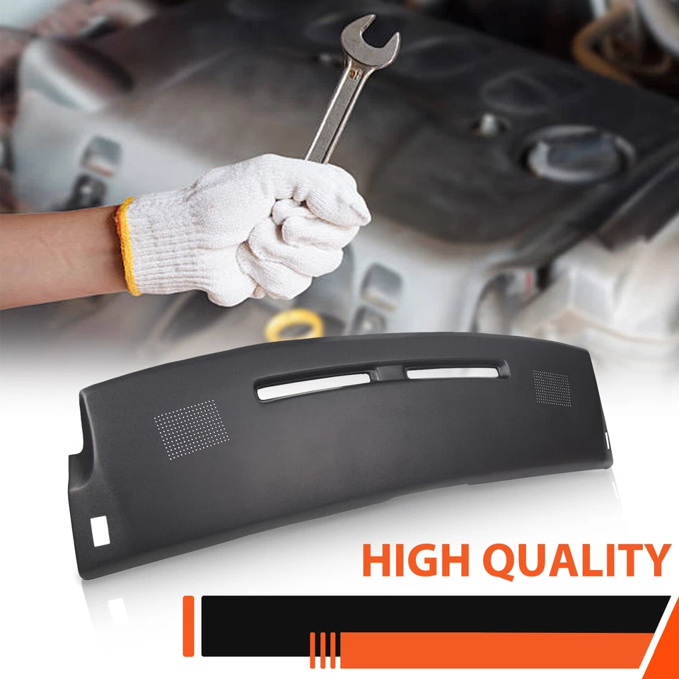 Cubierta superpuesta de tablero negra texturizada apta para Chevrolet Camaro 1984-1992 84-92 Foto 4 de 4