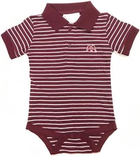 Mississippi State Jersey Stripe Golf Creeper