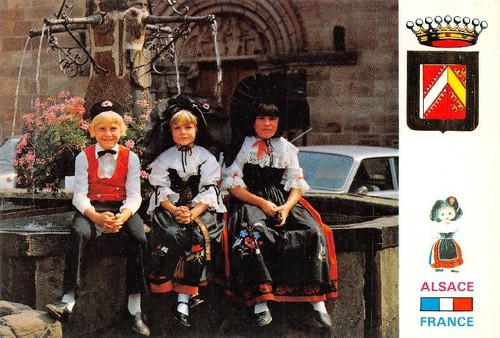 Alsace - Kinder IN Kostüm Alsacien - 第 1/2 張圖片