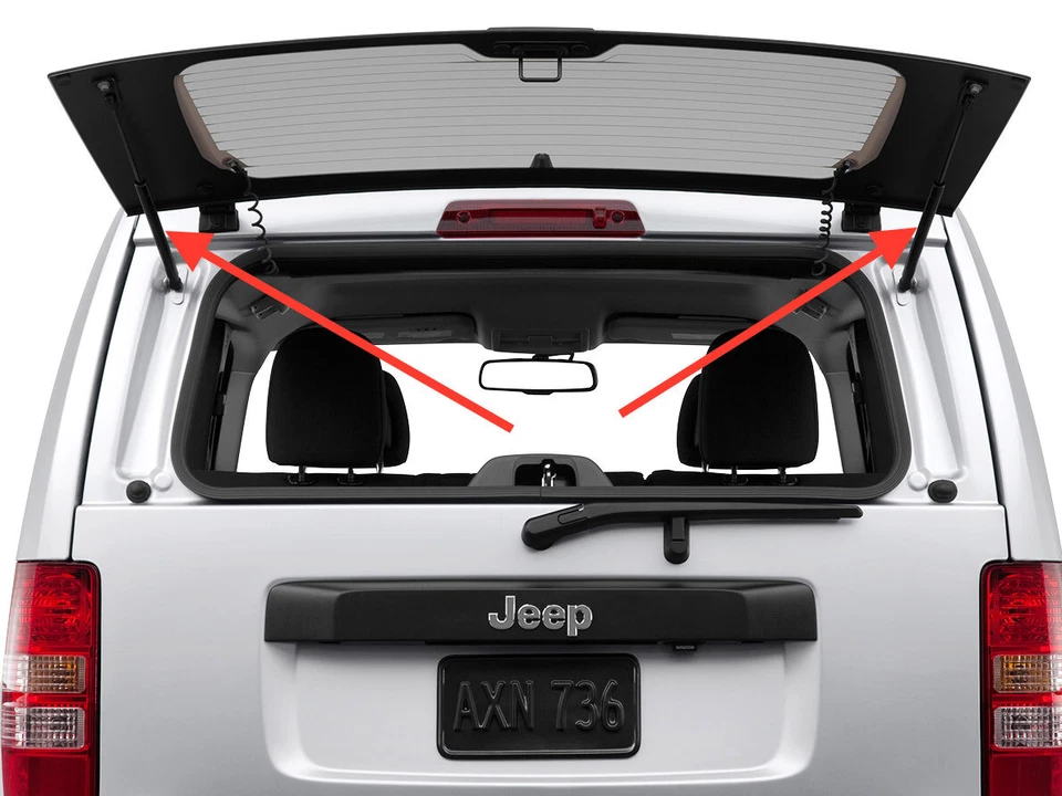 2 x NEW Gas Struts suit Jeep Cherokee KK Model WINDOW 2008 - 2013 Limited Sport  - image 2 of 3