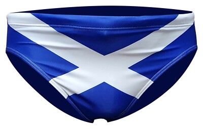 Acclaim Scotland Saltire Sports Fit 6 cm Flag Slip Badehose Herren 2025