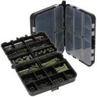 Carp Fishing Terminal Tackle 175pc Hooks Swivels Beads Clips Bit Tackle Box NGT
