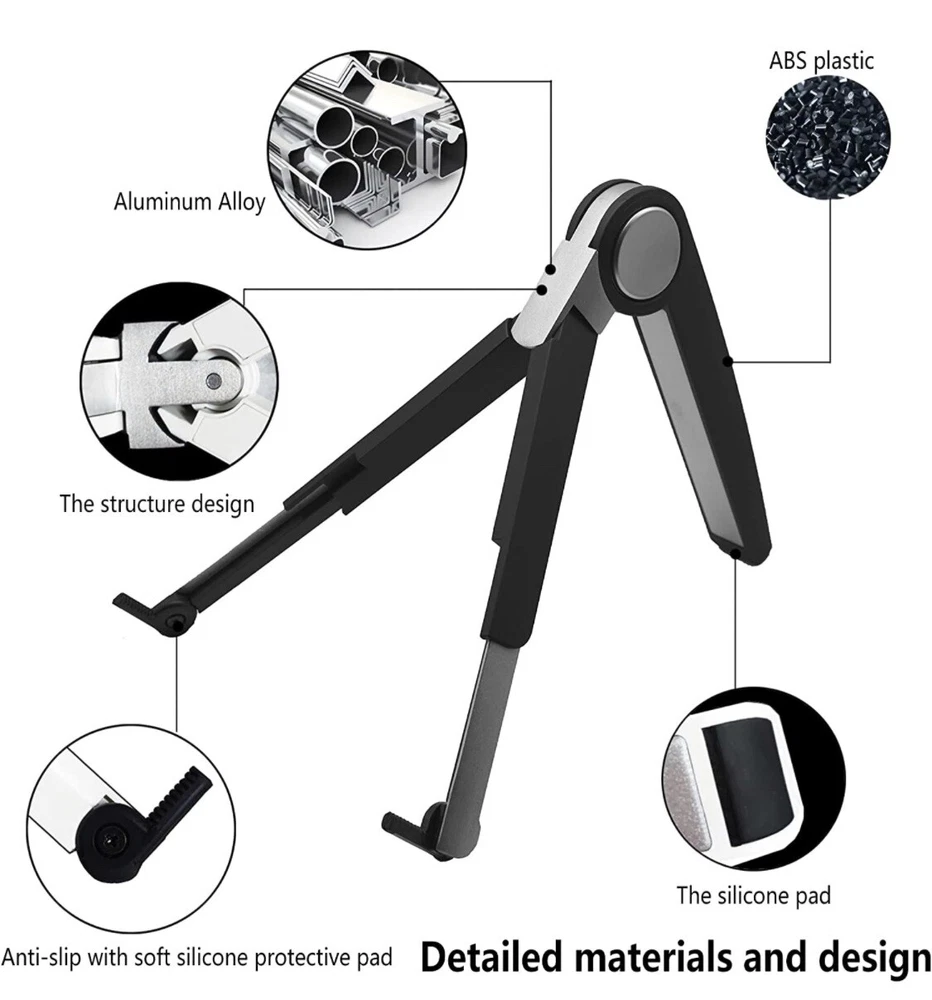 Laptop Stand for Desk,Adjustable Portable Laptop Holder 10-15.6 Inch