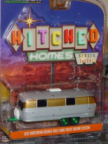 GREENLIGHT 1972 AIRSTREAM LAND YACHT TRAILER GREEN MACHINE CHASE MIP - Picture 3 of 3