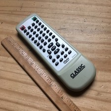 Classic DVD Player Karaoke DVD54S Remote Control Model 6.5"L