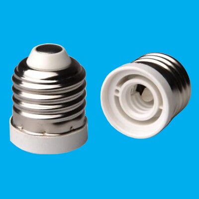 4x E27 Male to E12 Female Base, Light Bulb Lamp Adaptor Converter, Edison Screw