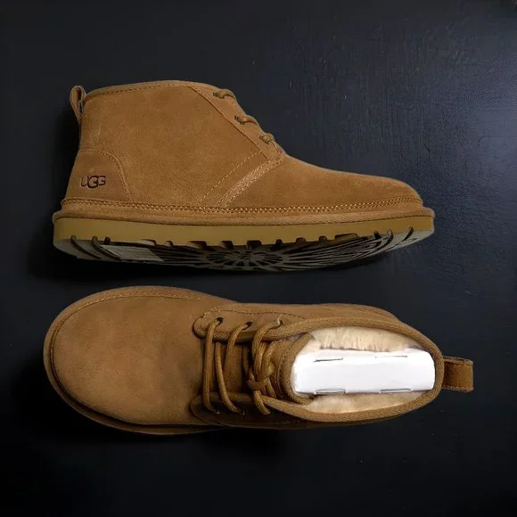 UGG Neumel Chestnut Suede Lace Up‎ Chukka Boots Men\'s Size 12 UGG Men main image 2