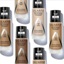 Almay Skin Perfecting Comfort Matte Foundation ~ Choose Your Shade