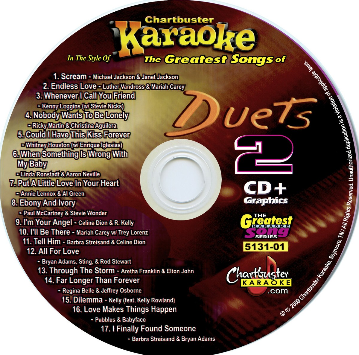 DUETS KARAOKE Best Duets Set-9 CD+G set 150 Songs Proffessional.in