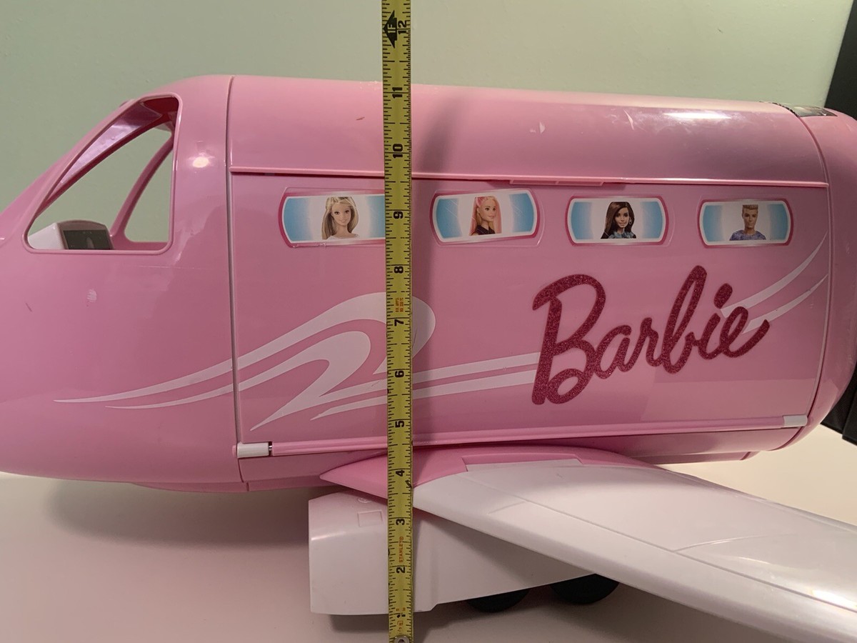 Barbie Glamour Jet - Pink バービー グラマージェット Barbie Pink Passport Glamour Jet from Mattel - YouTube