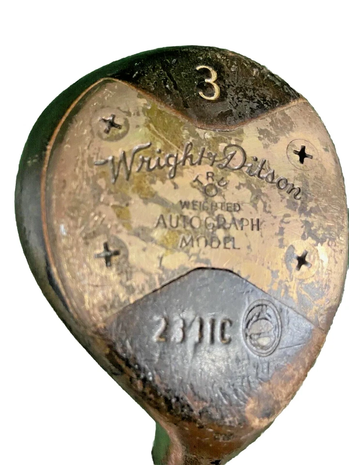 Wright & Ditson Tru Weighted Autograph 3 вуда 2341C мужские под правую руку обычные стальные 41,5 дюйма - Изображение 2 из 4