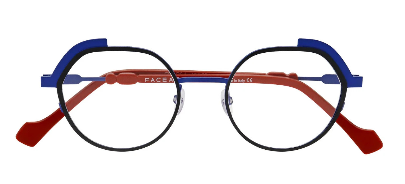 Lunettes de vue ronde Face à Face Cilaos 1 la monture métal idéale pour le travail sur écran