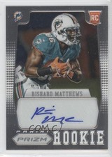 2012 Panini Prizm Auto 300/499 Rishard Matthews #255 Auto 0c2