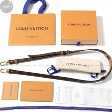 Louis Vuitton Monogram Adjustable Shoulder Strap 120cm J52315 Authentic