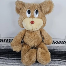 Vtg 1982 Eden Toys Bear Plush 22" Neiman Marcus Tags Sweet Eyes New Classic