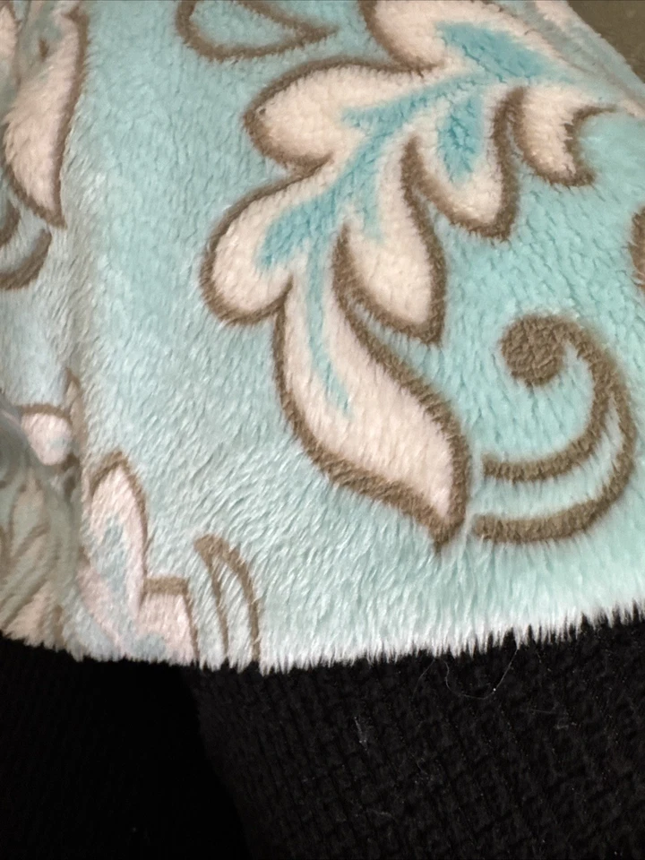 Minky, Minkee 30” Square For Baby Blanket Plush Fabric By Benartex - Image 4 of 4