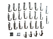 29 Pcs Picture Rail Hanging System Picture Rail Hooks Heavy Duty
