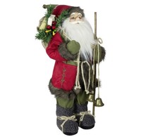Weihnachtsmann Santa Clause Luca 60Cm Rote Mantel Glocken Weihnachten Adventsdek