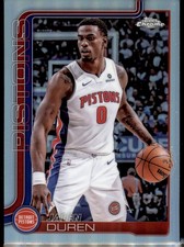 2025-26 Topps Chrome #57 Jalen Duren Prism Refractor Detroit Pistons