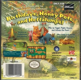 Winnie the Pooh's Rumbly Tumbly Adventure - Game Boy Advance