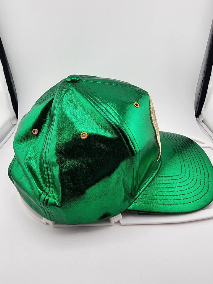 Michigan State Spartans Zephyr Snapback Green Hat/Cap Rare Vintage Shiny - Image 4 of 4