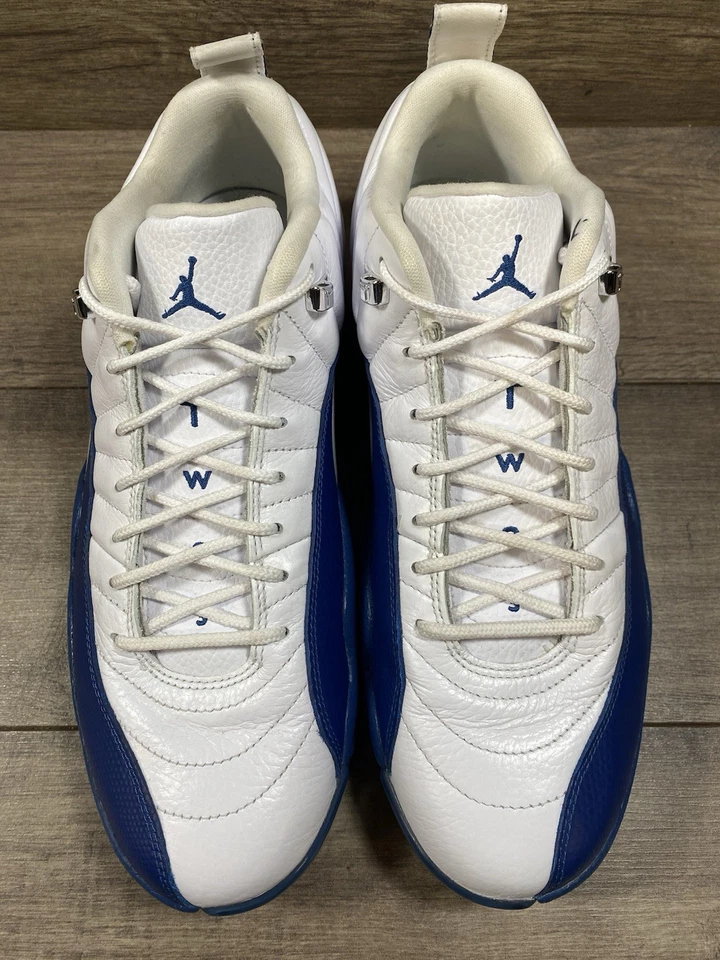 Nike Air Jordan XII 12 Low Retro 12 Golf Shoes Cleats DH4120-101 Mens Size 11.5 - Image 4 of 4