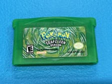 Pokemon LeafGreen Version (GameBoy Advance GBA, 2004) Authentic & TESTED!