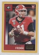 2020 Score Rookies Gold Jake Fromm #356 Rookie RC