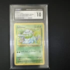 Pokémon Classic Bulbasaur 001/034 Holo CGC 10