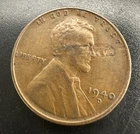 1940-D Major Lamination Error/DDO-002- Lincoln Wheat Cent Coin  Dual Event A-270