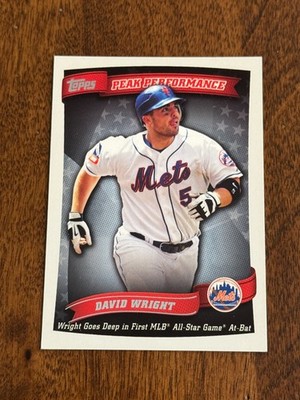 2010 Topps - Peak Performance David Wright #PP-41 New York Mets 