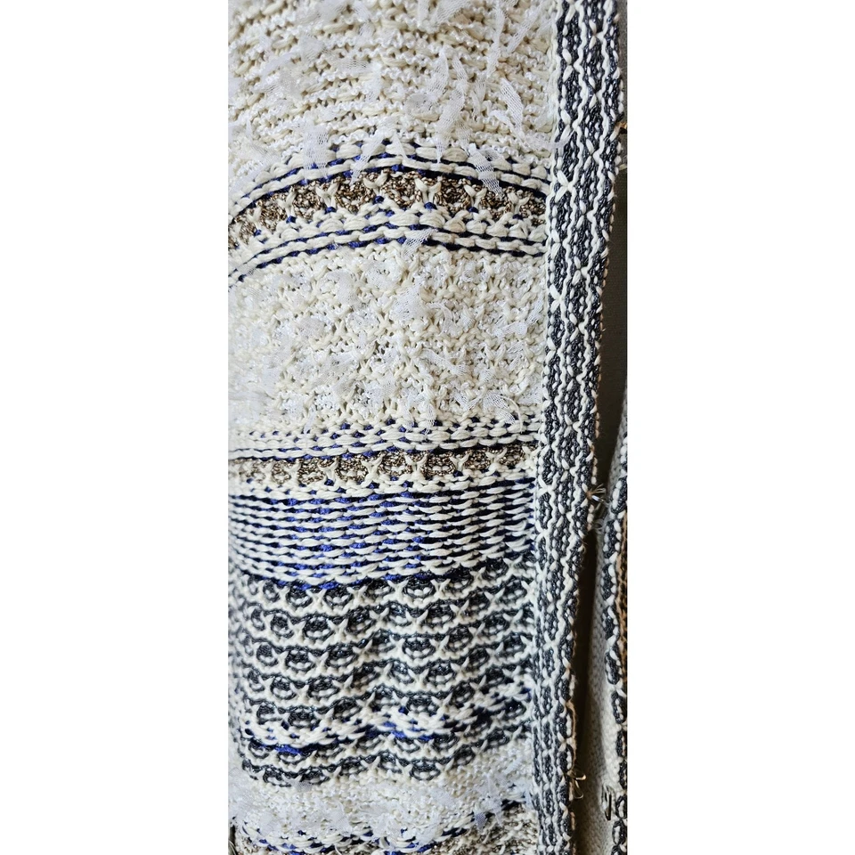 Diane Von Furstenberg Arryn Long Knit Cardigan Sweater Women P Petite Small - Image 4 of 4