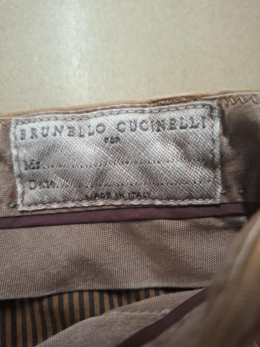 Brunello Cucinelli Cargo Pocket Trousers In Cotton Men Olive Size 50 - Picture 6 of 9