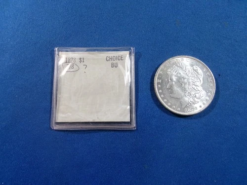 1878 Silver Morgan Dollar Choice BU