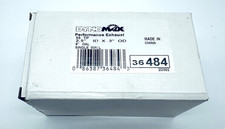 Dynomax Exhaust 2.5 Id X 3 Od 7.3 Tip With Clamp Stainless Steel Single Wall