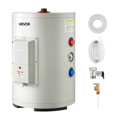 #ad VEVOR 6 Gal Electric Tank Hot Water Heater 1600W 120V Point of Use Tamp;P Value $159.90