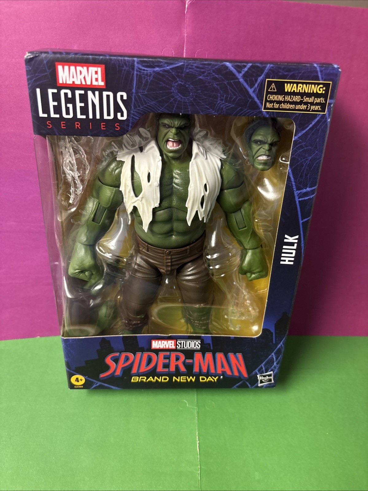 2026 Marvel Legends Studios HULK Spider-Man Brand New Day 8.5" Factory sealed.